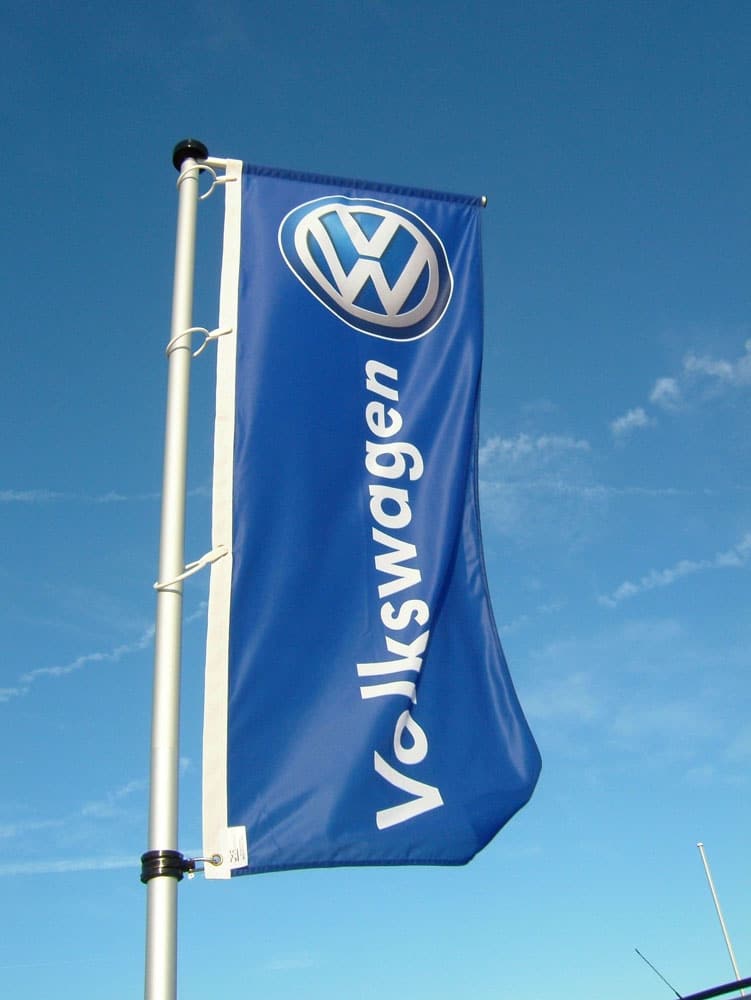 Portable Flagpole - VW portable flagpole