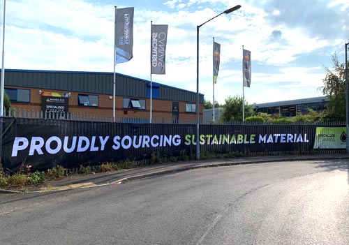 Banner Box launch sustainable products range with new eco-mesh material from CMYUK