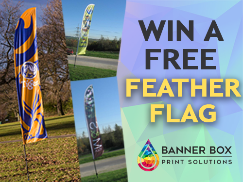 Win a FREE Feather Flag to celebrate the new sports season!