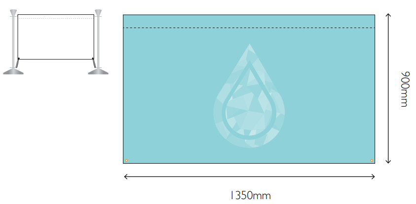 Cafe Barrier Size Guide