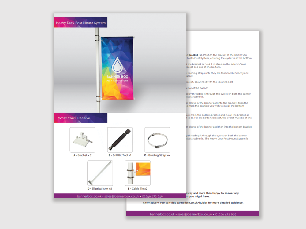 Heavy Duty Post Mount System Guide