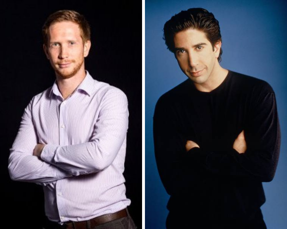 Simon and Ross Geller